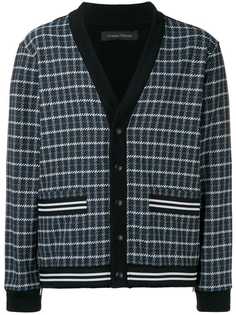 Christian Pellizzari толстовка в клетку на пуговицах