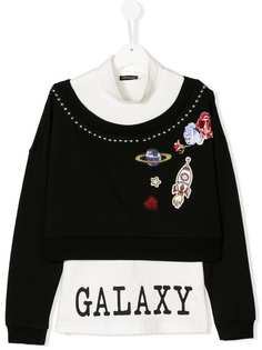 Monnalisa многослойная толстовка