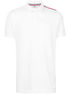 Rossignol рубашка-поло с трехцветной полоской на плече