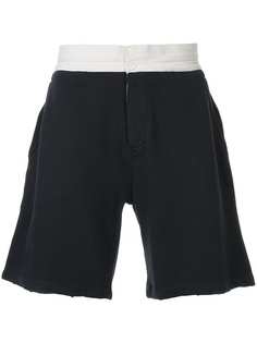 Kent & Curwen шорты с контрастным поясом