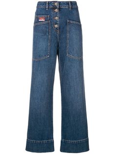 Kenzo широкие джинсы
