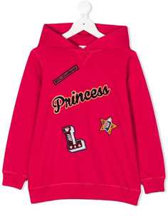 Dolce & Gabbana Kids толстовка с капюшоном Princess