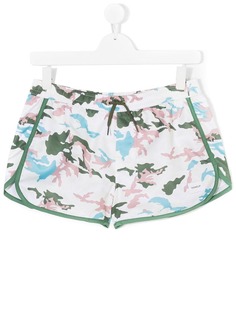 Dondup Kids шорты с камуфляжным принтом