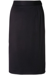 Yves Saint Laurent Vintage юбка мини облегающая