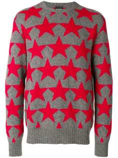 Just Cavalli свитер со звездами