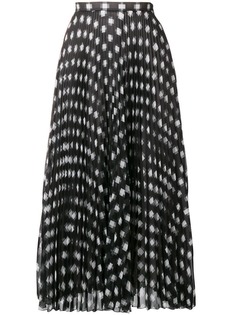 Marco De Vincenzo юбка миди с узором в горох