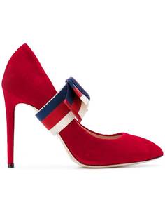 Gucci туфли-лодочки с отделкой Web
