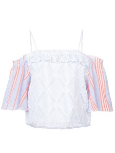 Lemlem блузка с открытыми плечами Besu