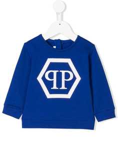 Philipp Plein Junior толстовка с принтом логотипа