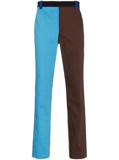 Calvin Klein 205W39nyc брюки-чинос в стиле колор-блок