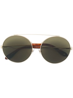 Givenchy Eyewear солнцезащитные очки-авиаторы с изогнутыми дужками