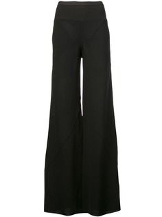 Rick Owens расклешенные брюки-палаццо
