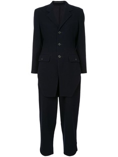 Yohji Yamamoto Vintage костюм с застежкой на пуговицах