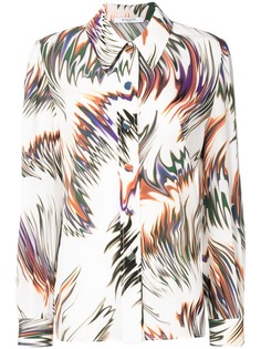 Givenchy рубашка с абстрактным принтом