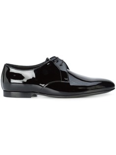 Saint Laurent туфли на шнуровке Smoking 15