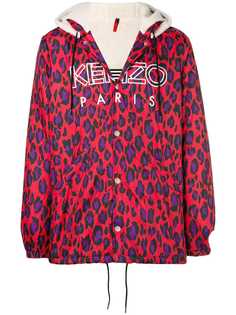 Kenzo леопардовая парка