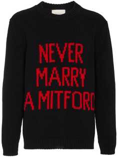 Gucci джемпер Never Marry a Mitford