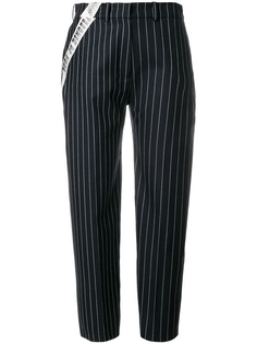 House Of Holland tailored pinstripe tousers