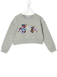 Monnalisa толстовка с принтом