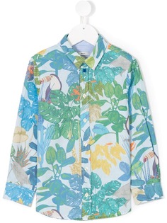Paul Smith Junior рубашка с принтом
