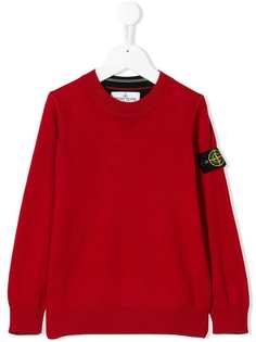 Stone Island Junior вязаный свитер