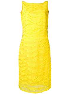 Versace Vintage облегающее платье текстурное