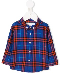 Burberry Kids рубашка в клетку Fred