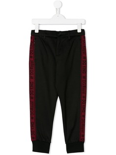 Dolce & Gabbana Kids спортивные брюки с логотипом