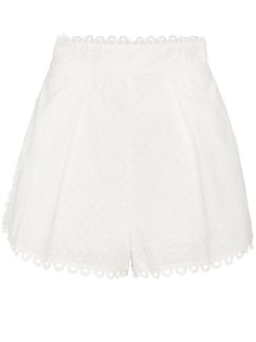 Zimmermann шорты с завышенной талией Melody