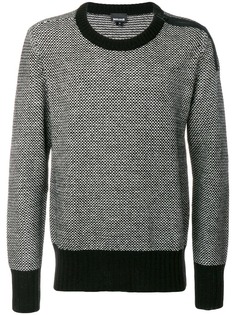 Just Cavalli two-tone knit sweater