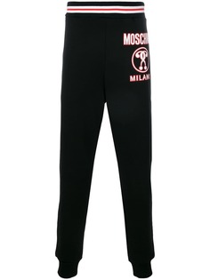 Moschino спортивные брюки с логотипом
