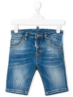 Dsquared2 Kids классические джинсовые шорты