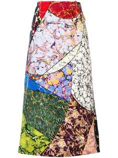 Rosie Assoulin юбка миди с принтом