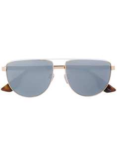 Mcq By Alexander Mcqueen Eyewear зеркальные солнцезащитные очки-авиаторы