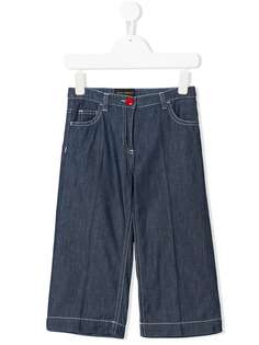 Dolce & Gabbana Kids широкие джинсы