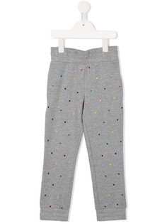 Stella Mccartney Kids спортивные брюки с заклепками в форме сердец