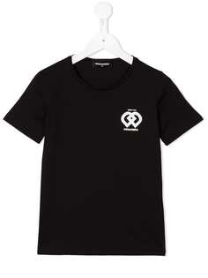 Dsquared2 Kids футболка с принтом-логотипом