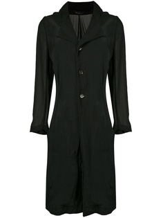 Comme Des Garçons Vintage приталенное пальто на пуговицах