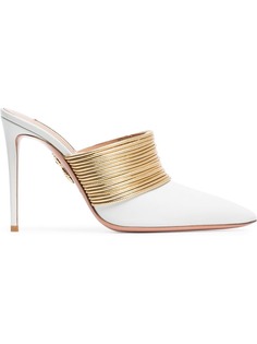 Aquazzura мюли Rendezvous на каблуке