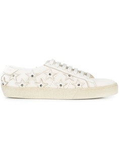 Saint Laurent кеды SL/06 California с отделкой стразами