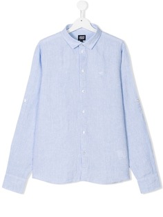 Emporio Armani Kids рубашка с логотипом