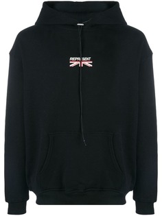 Represent толстовка с капюшоном и принтом логотипа