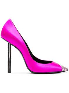 Saint Laurent туфли-лодочки Tower 110 с кристаллами