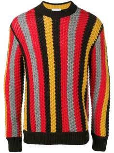 Salvatore Ferragamo вязаный свитер свободного кроя