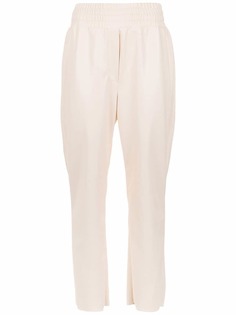 Framed cropped trousers