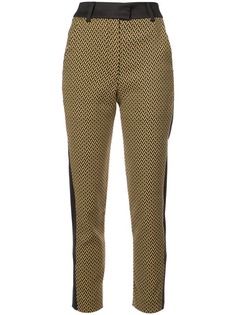 Palmer / Harding брюки с геометрическим микро-узором