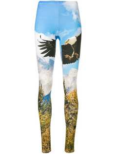 R13 eagle print leggings