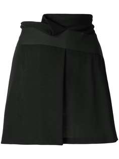 Giorgio Armani Vintage юбка мини с поясом