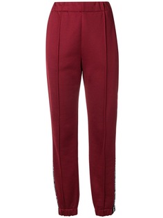 T By Alexander Wang logo track pants