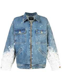Fear Of God джинсовая куртка с эффектом разбрызганной краски